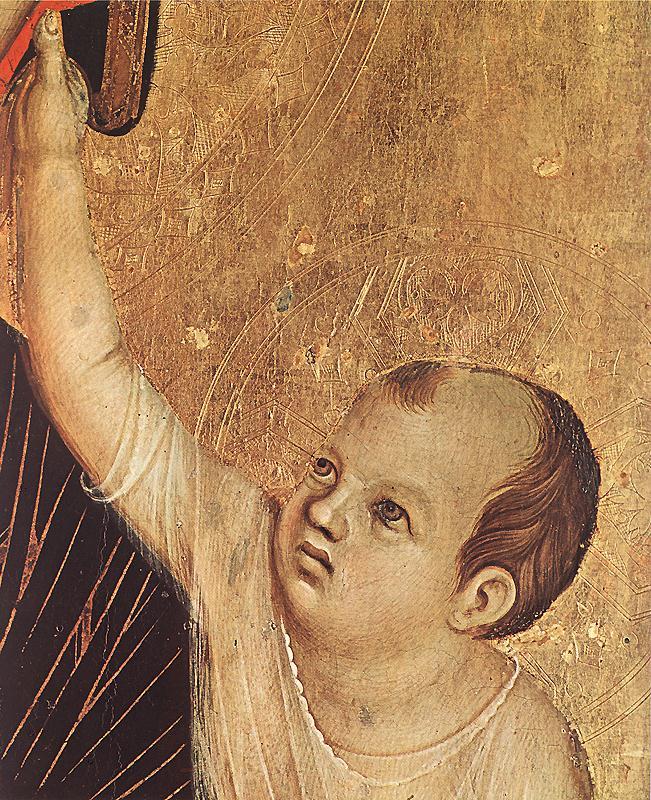 Duccio di Buoninsegna Crevole Madonna (detail) sdg china oil painting image
